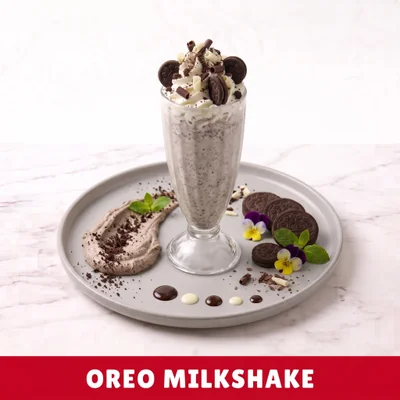 Thick Oreo Cookie Milkshake at Cheam Peri Peri