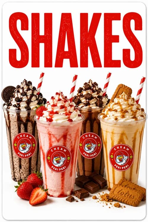Cheam Peri Peri Shakes
